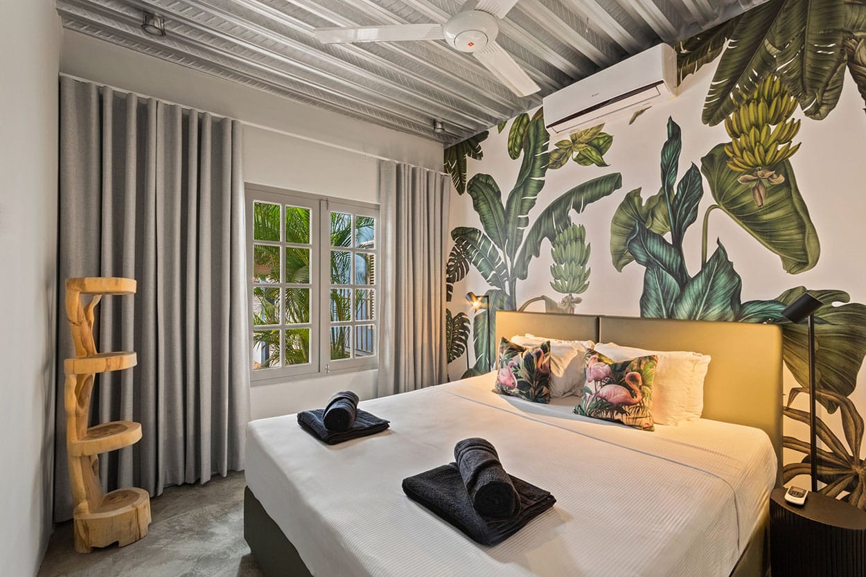Bedroom with king-size bed
