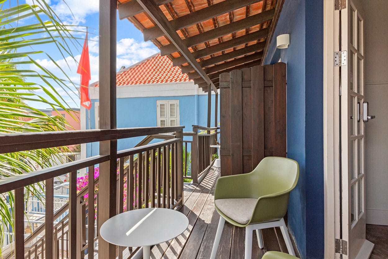 Lichte hoek van het appartement
