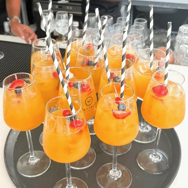 Saint Tropez beach club in Pietermaai
